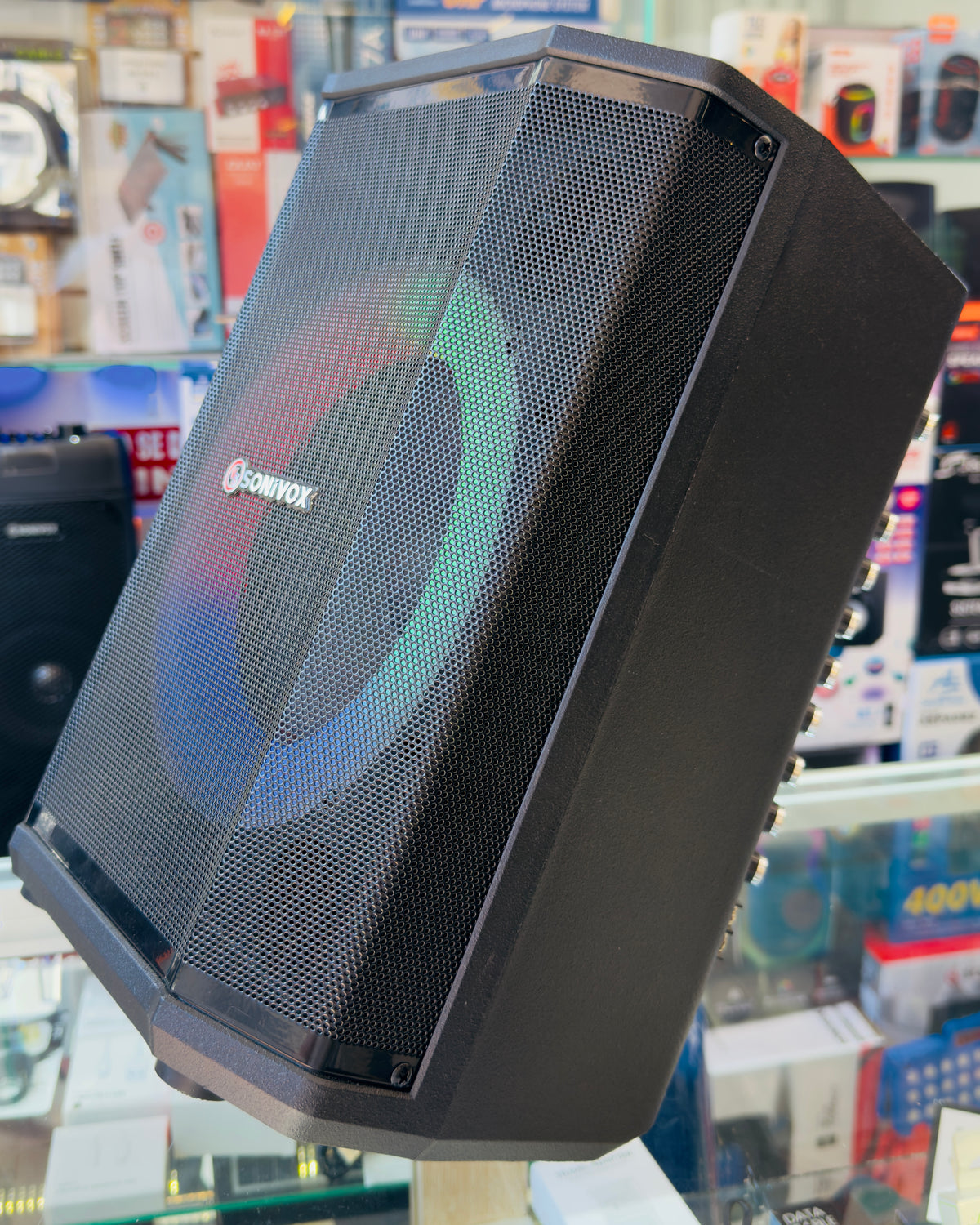 Cabina de sonido recargable SONIVOX 8" PRO