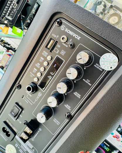 Cabina de sonido recargable SONIVOX 6,5" PRO