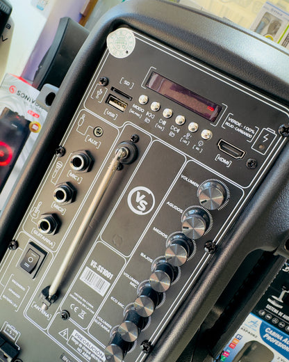Cabina de sonido recargable SONIVOX 8"