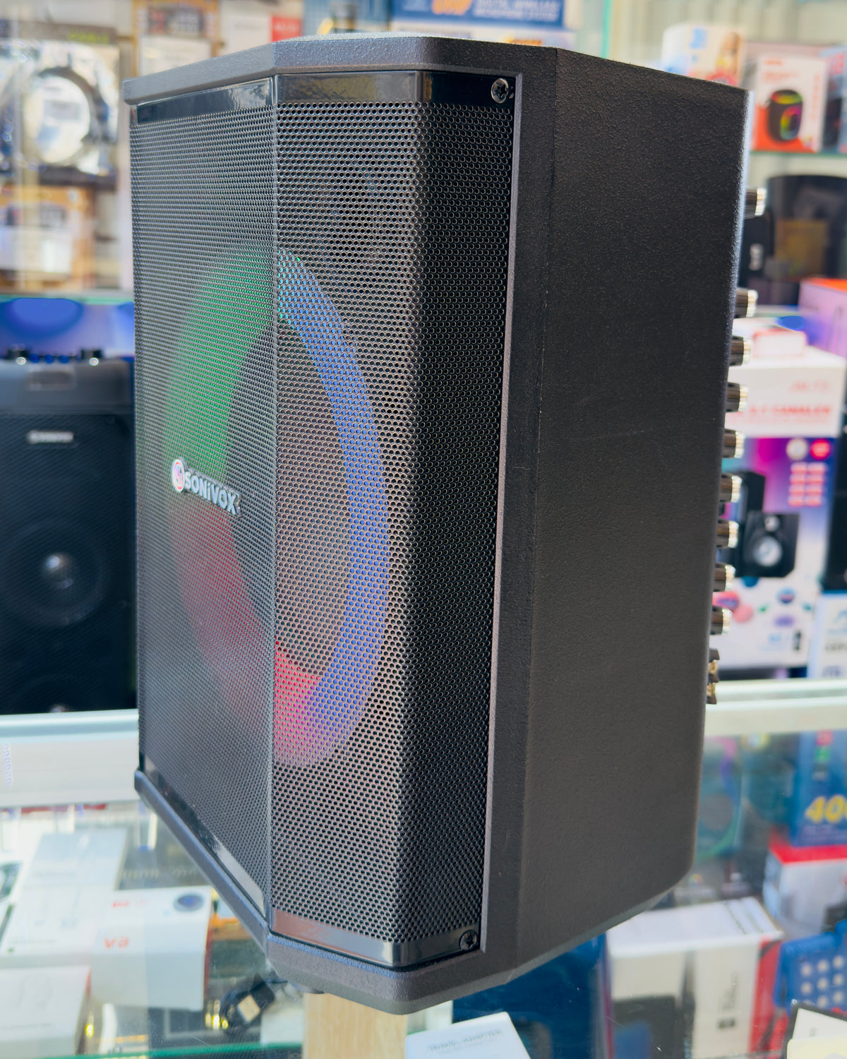 Cabina de sonido recargable SONIVOX 8" PRO