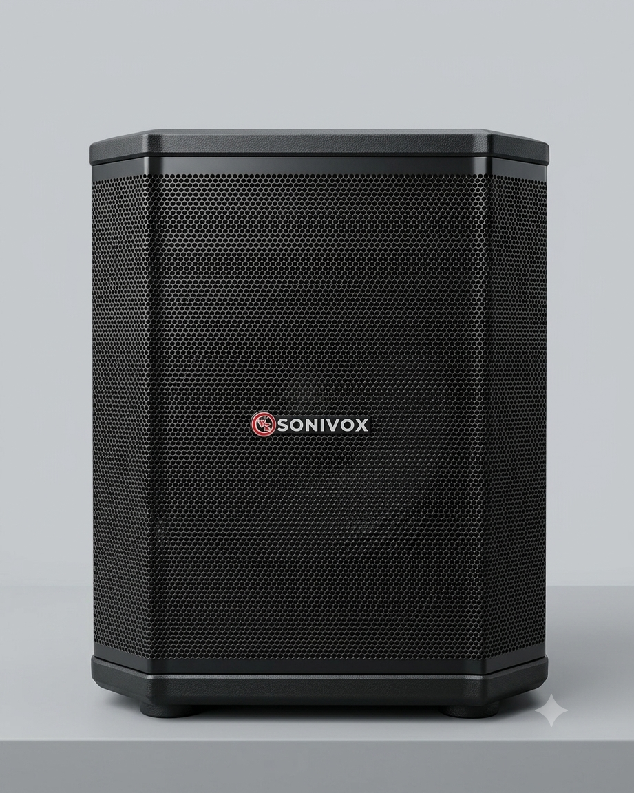 Cabina de sonido recargable SONIVOX 6,5" PRO