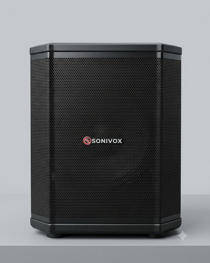 Cabina de sonido recargable SONIVOX 6,5" PRO