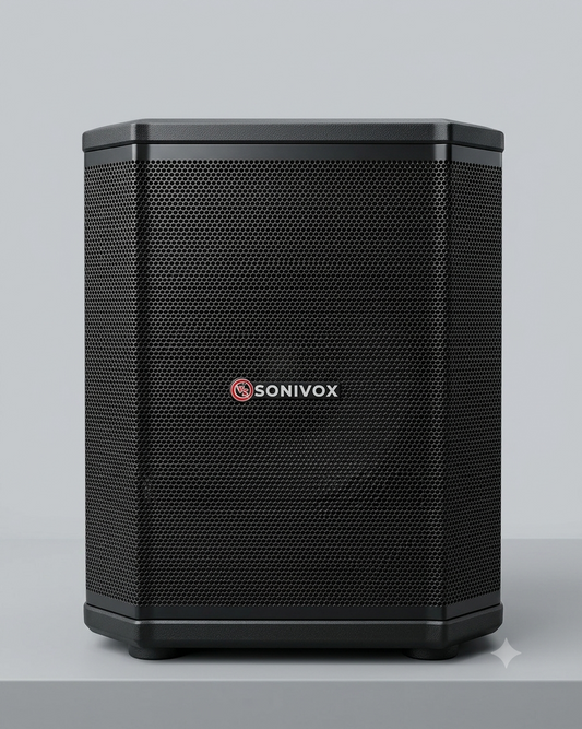 Cabina de sonido recargable SONIVOX 6,5" PRO