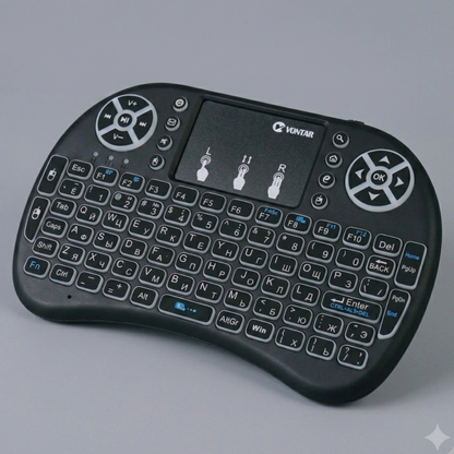 Mini teclado inalambrico smart TV