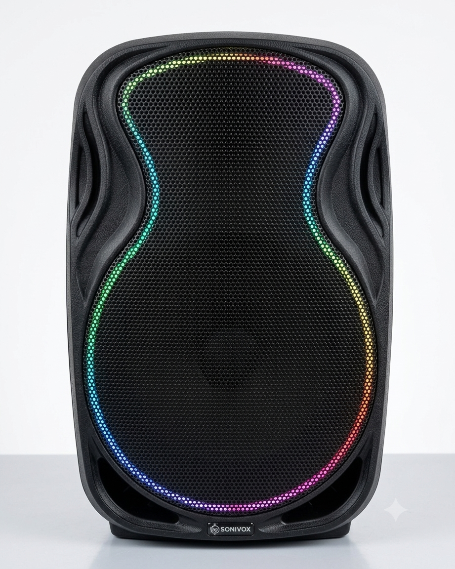 Cabina de sonido recargable SONIVOX 8"