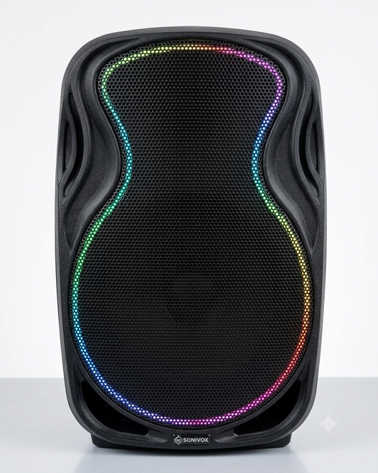 Cabina de sonido recargable SONIVOX 8"