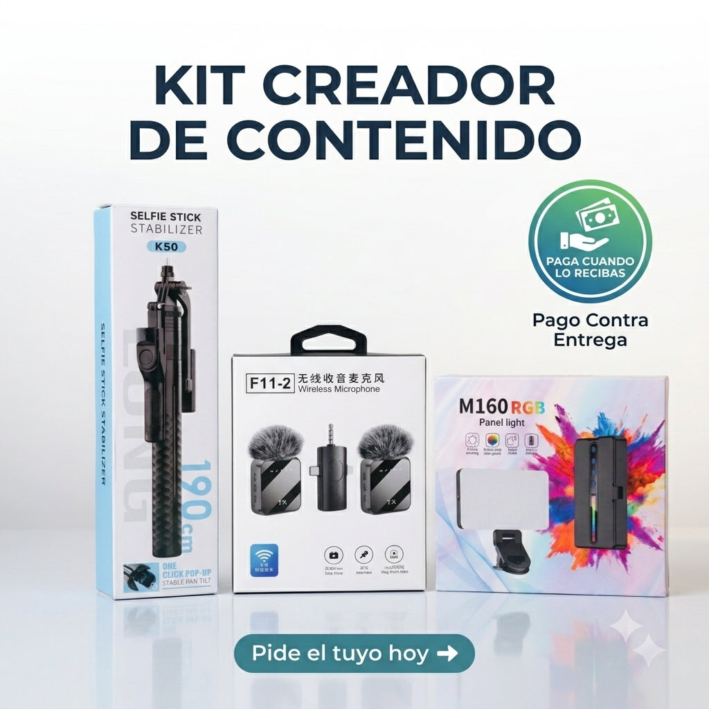 SUPER KIT DE GRABACION DE CONTENIDO