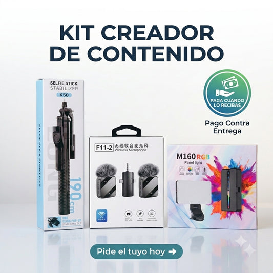 SUPER KIT DE GRABACION DE CONTENIDO