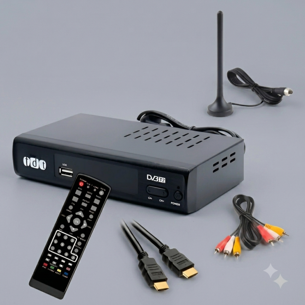Decodificador TDT con antena