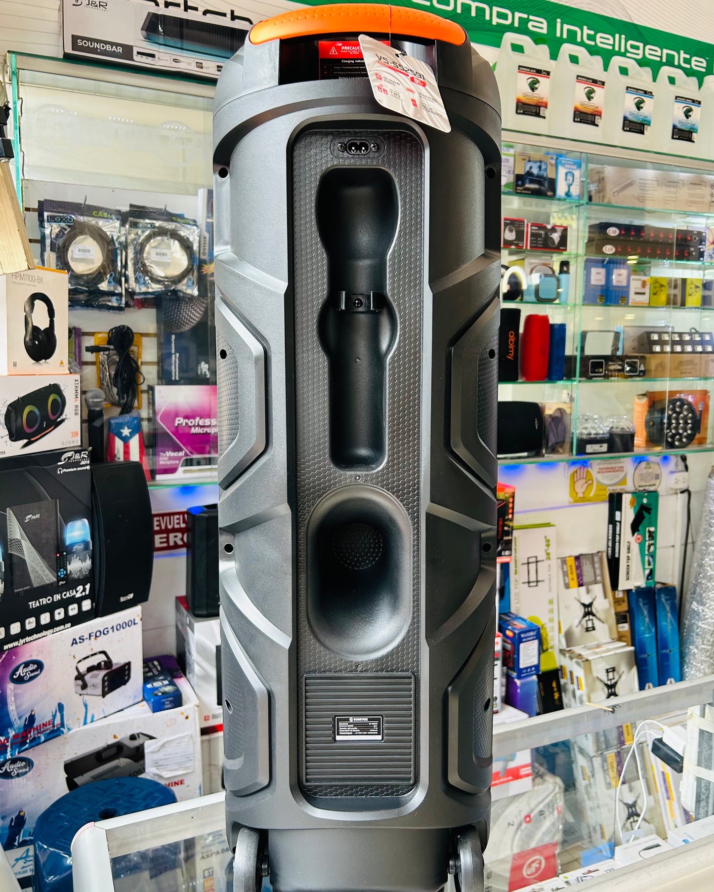 Cabina sonivox doble parlante 8" PRO