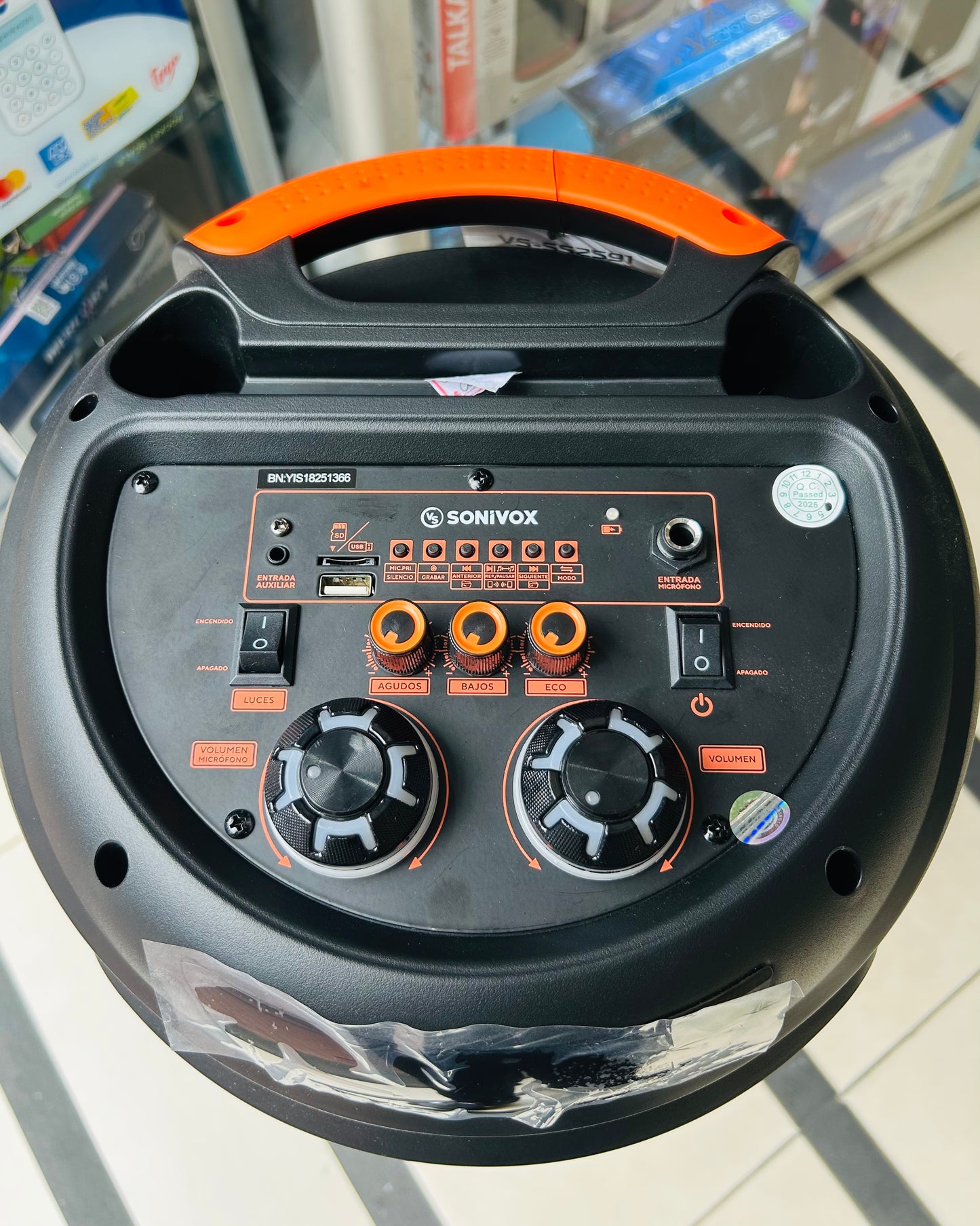 Cabina sonivox doble parlante 8" PRO