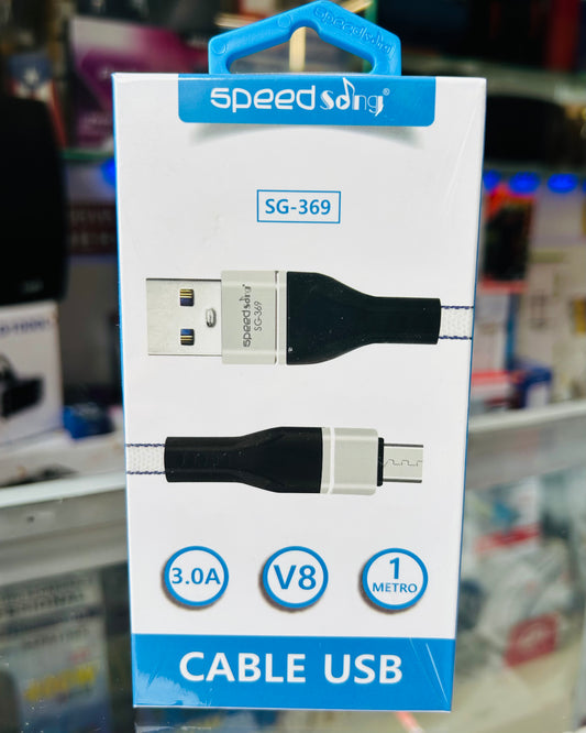 Cable de 1M USB - V8