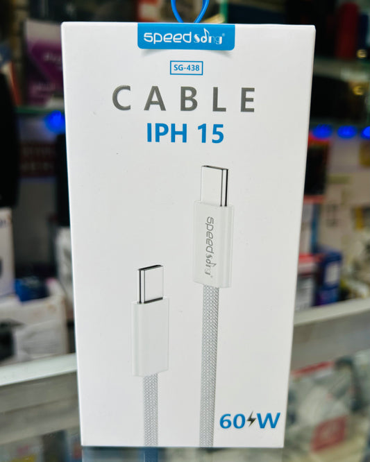 Cable para celular 1M TIPO C - TIPO C