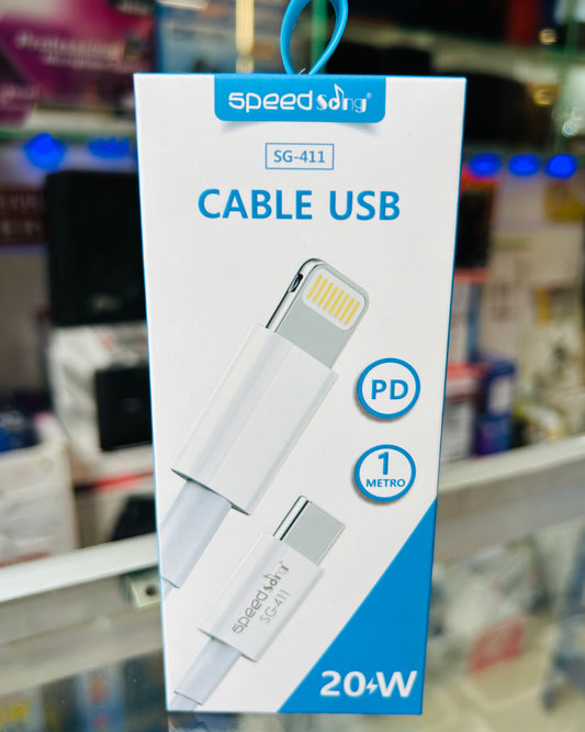 Cable para celular 1M IPH - TIPO C